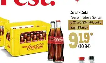 METRO Coca-cola cola Angebot