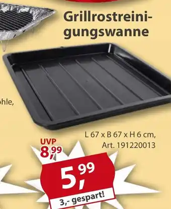 Sonderpreis Baumarkt Grillrostreini- gungswanne Angebot