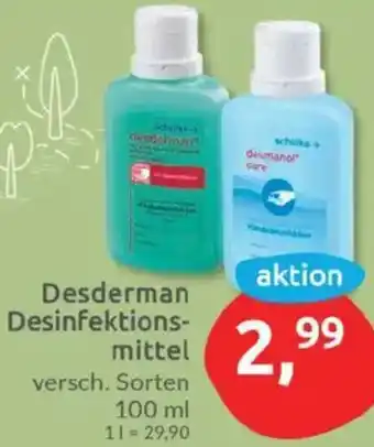 Budni Desderman Desinfektionsmittel Angebot