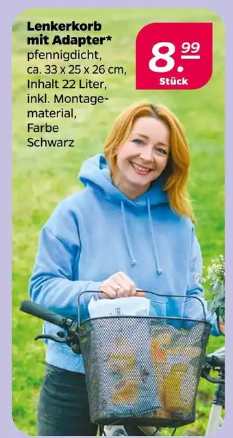 NETTO Lenkerkorb mit adapter Angebot
