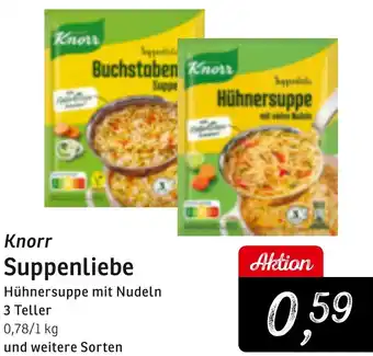 KONSUM Knorr Suppenliebe Angebot
