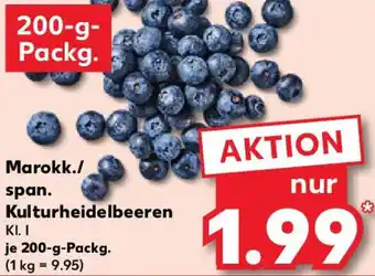 Kaufland Marokk./ span. Kulturheidelbeeren Angebot