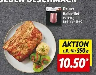 Lidl Deluxe kalbsfilet Angebot