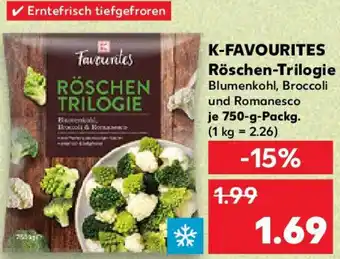 Kaufland K-FAVOURITES Röschen-Trilogie Angebot