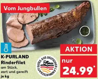 Kaufland K-PURLAND Rinderfilet Angebot