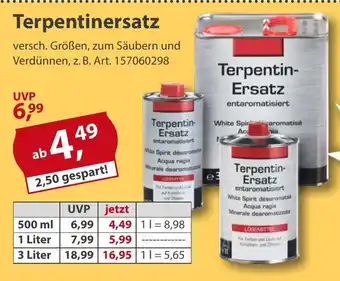 Sonderpreis Baumarkt Terpentinersatz Angebot