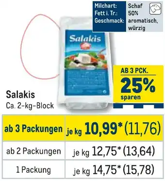 METRO Salakis Angebot