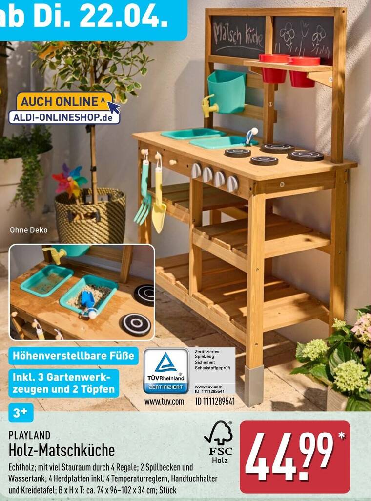 Matschkuche Kinder Aldi
