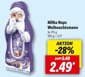 Lidl Milka naps Angebot