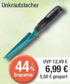 E-Center GARDENA Unkrautstecher Angebot