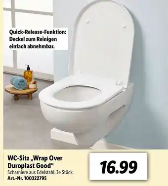 Lidl Wc-sitz „wrap Over Duroplast Good” Angebot