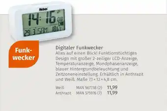 Müller Digitaler Funkwecker Angebot