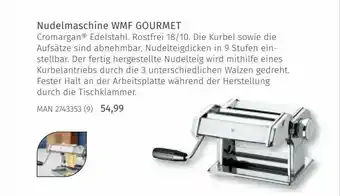 Müller Nudelmaschine Wmf Gourmet Angebot