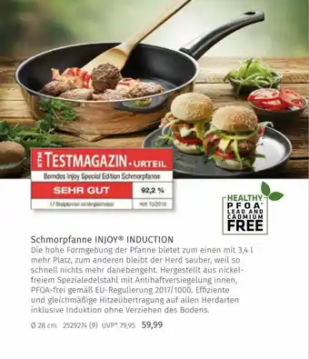 Müller Schmorpfanne Injoy Induction Angebot