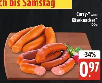 Edeka Xpress Curry- oder käseknacker Angebot
