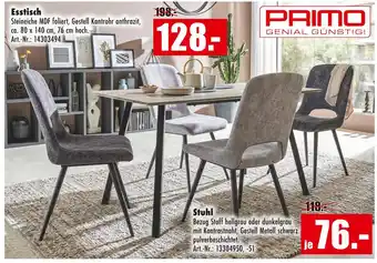 Möbel Mahler Primo esstisch oder stuhl Angebot