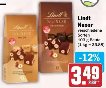 Hit Lindt Nuxor Angebot