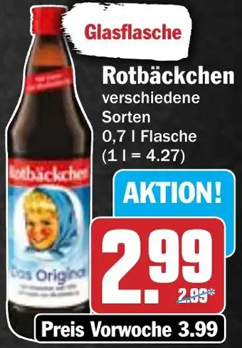 Hit Rotbäckchen Angebot