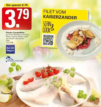 WEZ KAISERZANDER Frische Zanderfilets Angebot