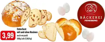 Feneberg Osterbrot mit und ohne Rosinen Angebot