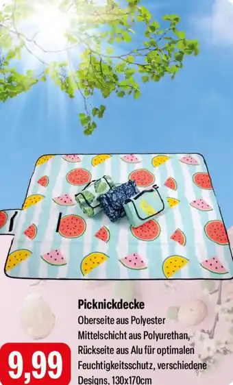 Feneberg Picknickdecke Angebot