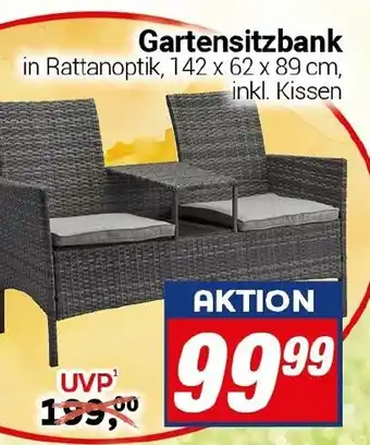 CENTERSHOP Gartensitzbank Angebot