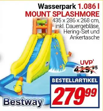 CENTERSHOP Wasserpark 1.086 l MOUNT SPLASHMORE Angebot