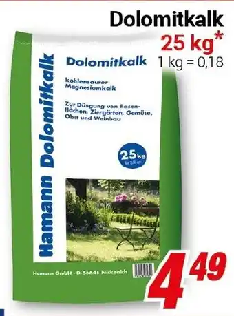 CENTERSHOP Dolomitkalk Angebot