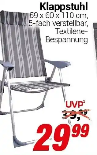 CENTERSHOP Klappstuhl Angebot