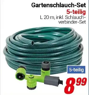 CENTERSHOP Gartenschlauch-Set 5-teilig Angebot