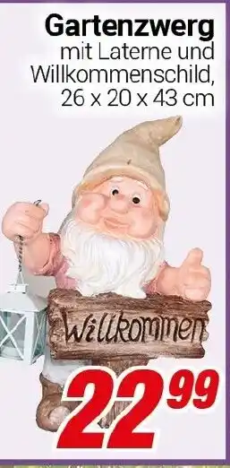 CENTERSHOP Gartenzwerg Angebot