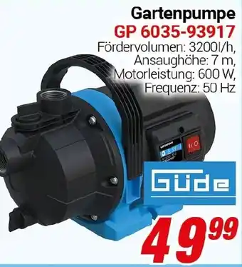 CENTERSHOP Güde Gartenpumpe GP 6035-93917 Angebot