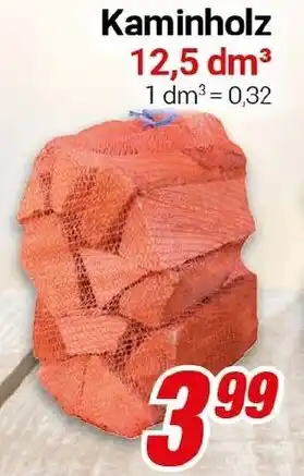 CENTERSHOP Kaminholz 12,5 dm³ Angebot