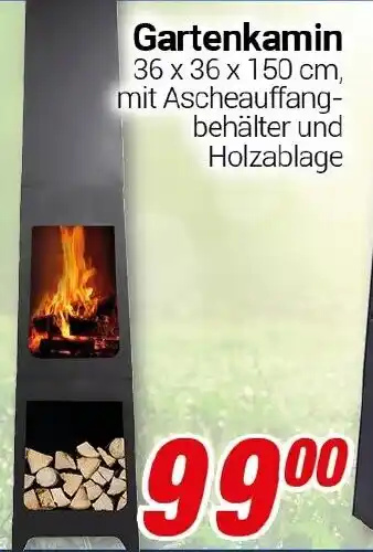 CENTERSHOP Gartenkamin Angebot
