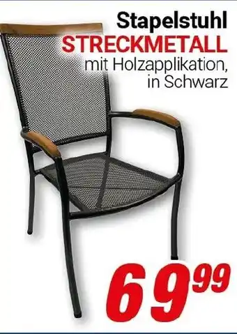 CENTERSHOP Stapelstuhl STRECKMETALL Angebot