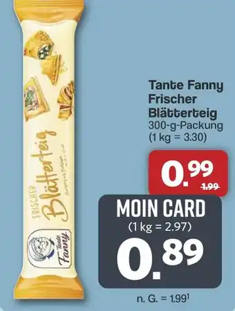 Famila Nord West Tante Fanny Frischer Blätterteig Angebot