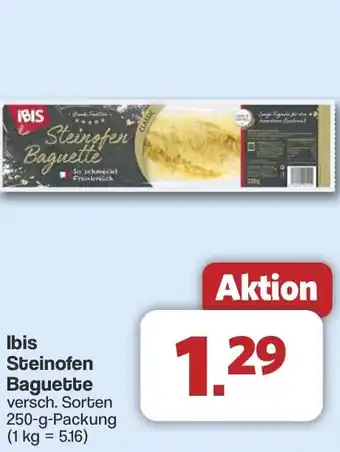 Famila Nord West Ibis Steinofen Baguette Angebot