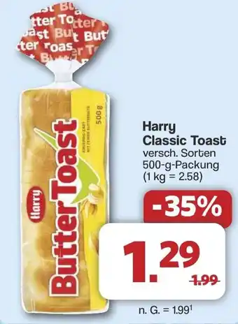 Famila Nord West Harry Classic Toast Angebot