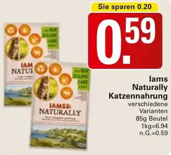 WEZ lams Naturally Katzennahrung Angebot