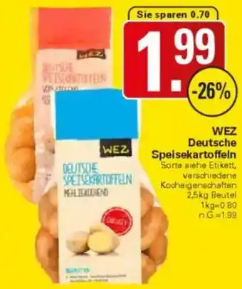 WEZ WEZ Deutsche Speisekartoffeln Angebot