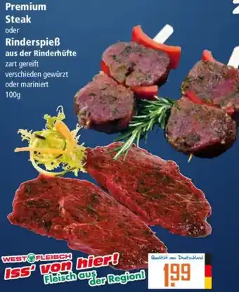 Klaas und Kock Drilander Premium Steak oder Rinderspieẞ Angebot