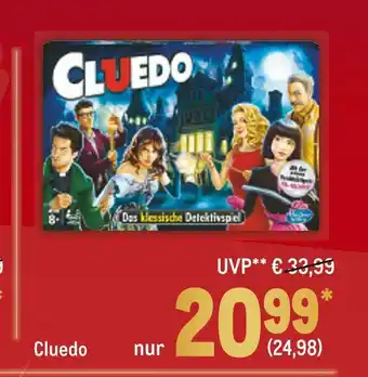 METRO Hasbro cluedo Angebot