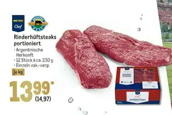 METRO Metro chef rinderhüftsteaks Angebot