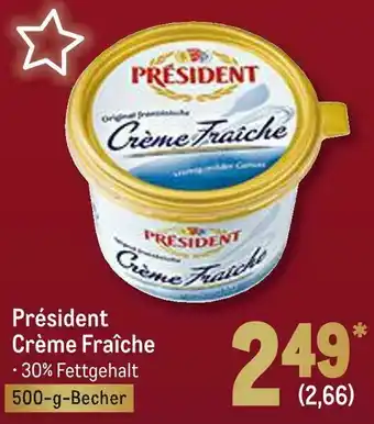 METRO Président crème fraîche Angebot