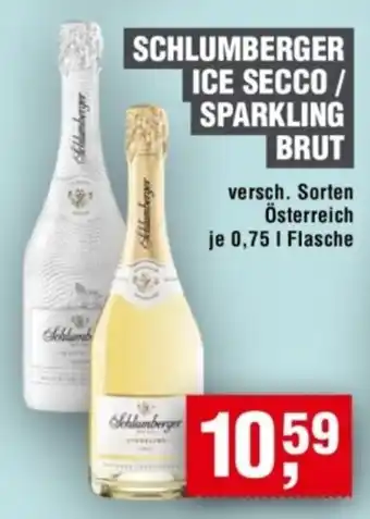 Handelshof SCHLUMBERGER ICE SECCO / SPARKLING BRUT Angebot