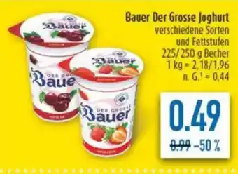 diska Bauer Der Grosse Joghurt Angebot