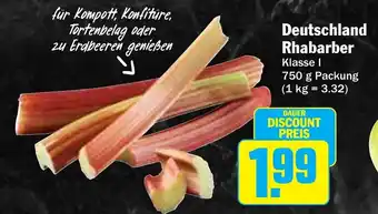 AEZ Deutschland Rhabarber Angebot