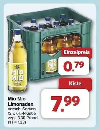 Famila Nord Ost Mio Mio Limonaden Angebot
