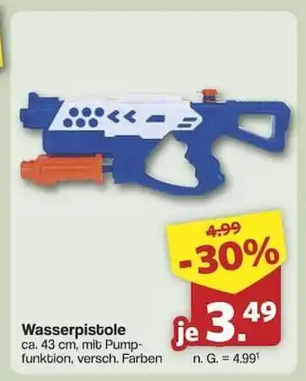 Famila Nord Ost Wasserpistole Angebot