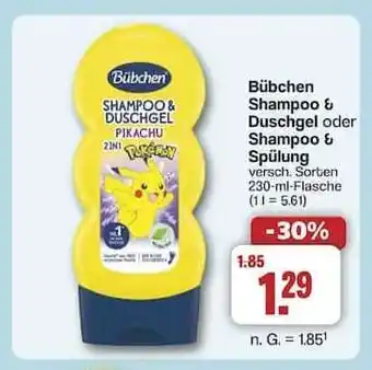 Famila Nord Ost Bübchen Shampoo & Duschgel Pikachu Angebot